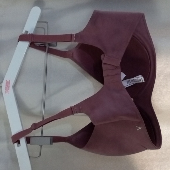 Victoria Secret Very Soft Lined Semi Demi 32DDD *READ* Color: Mauve - Picture 2 of 4